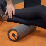 Roam roller being used on legs