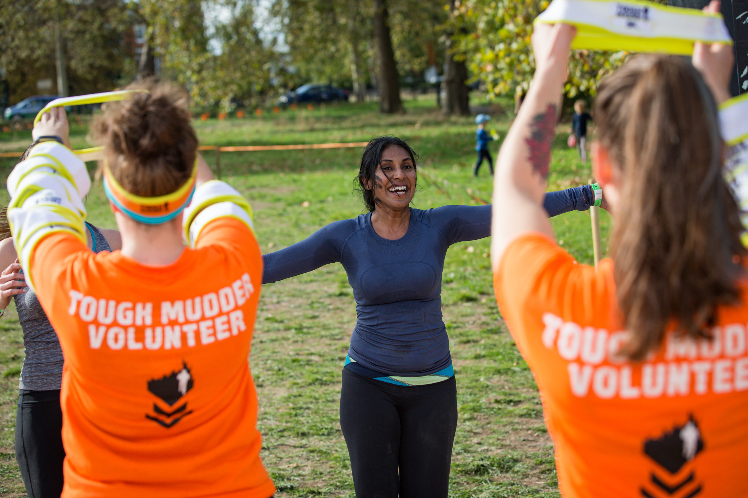 volunteering at Tough Mudder