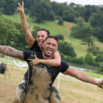 couple at midlands mud run event